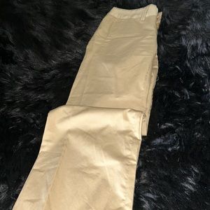 low rise , wide leg, chino pants